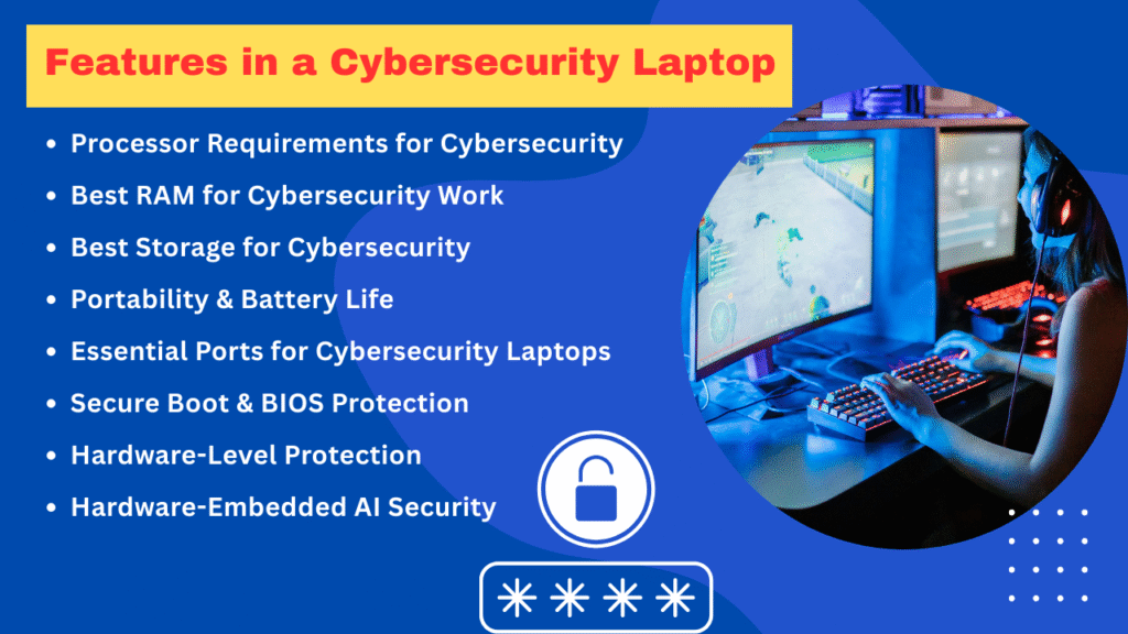Best Laptops for Cybersecurity.