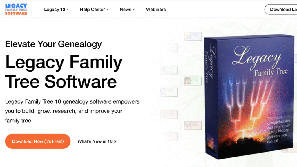 Legacy Family Genealogy Software