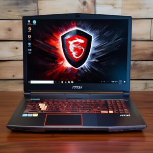 MSI Titan GT77 HX laptop.
