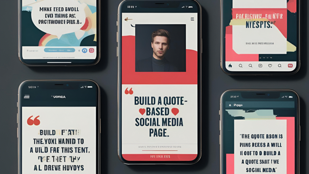 Build a Quote-Based Social Media Page