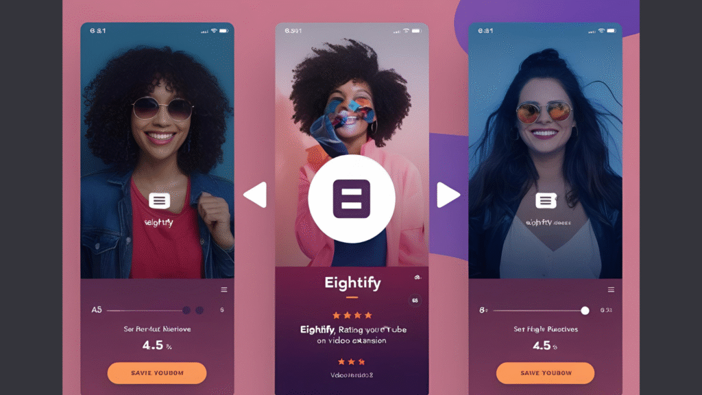 Eightify Rating  YouTube Video Extension.