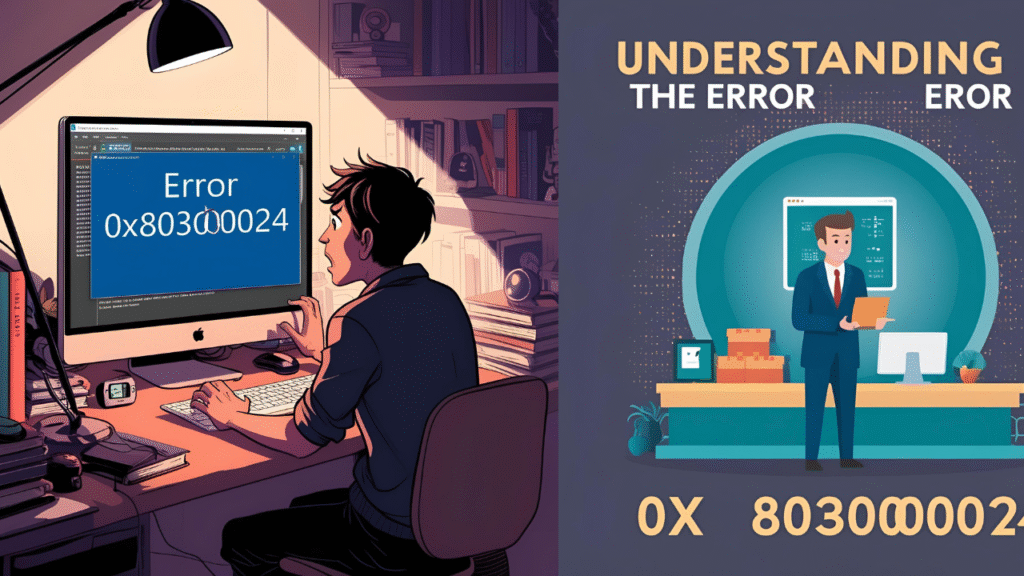 Understanding the “Error 0x80300024