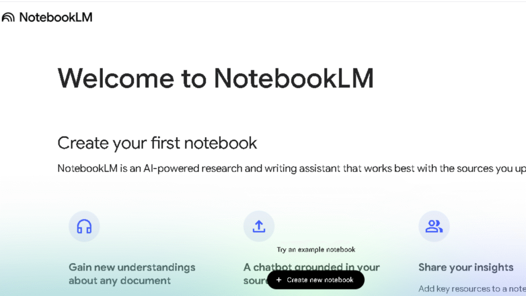 notebooklm
