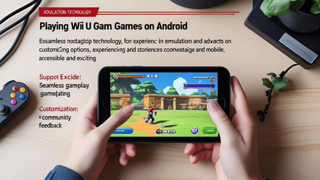 Play Wii U Games on Android Like Never Before.