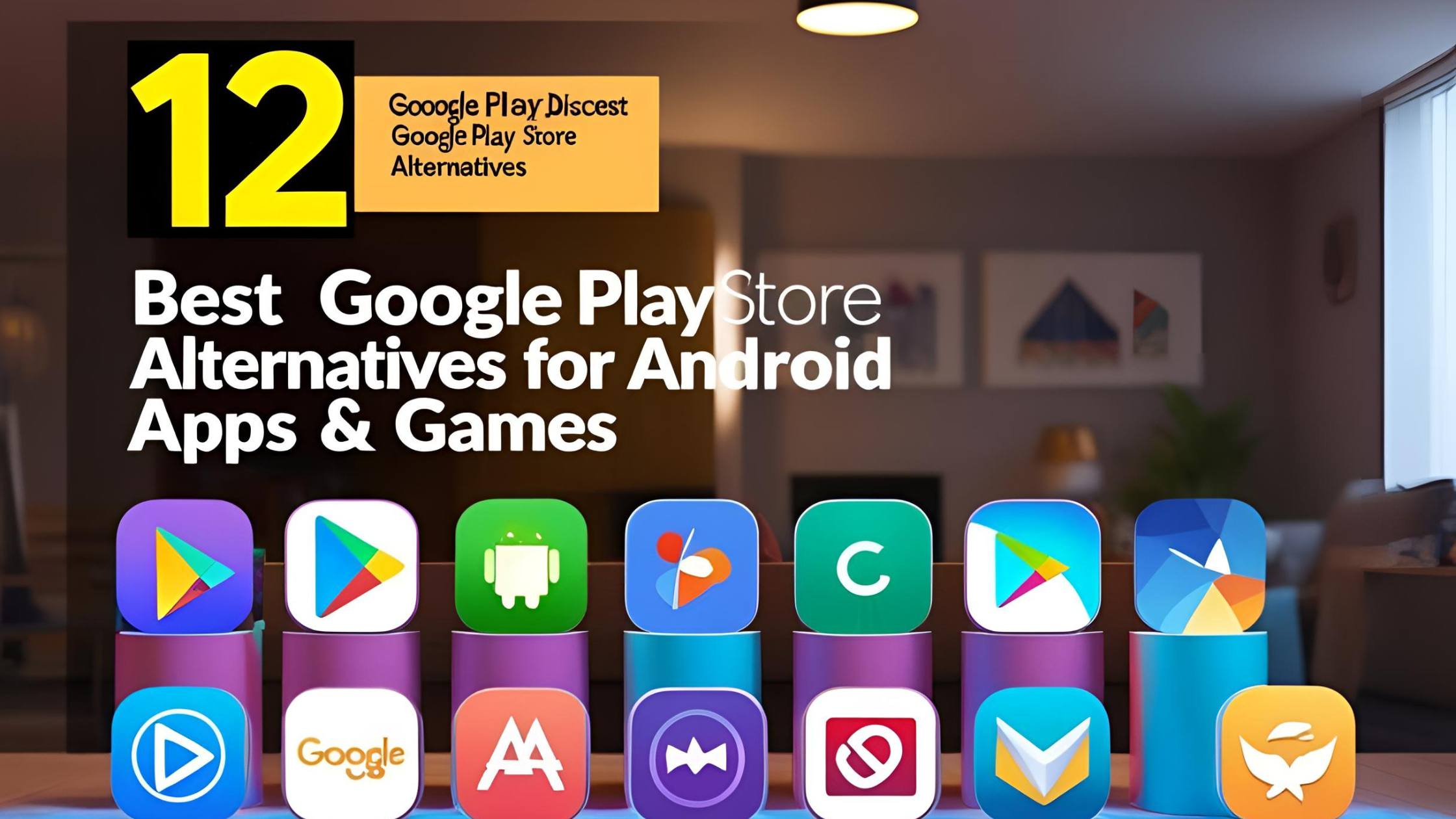 12 Best Google Play Store Alternatives for Android Apps & Games