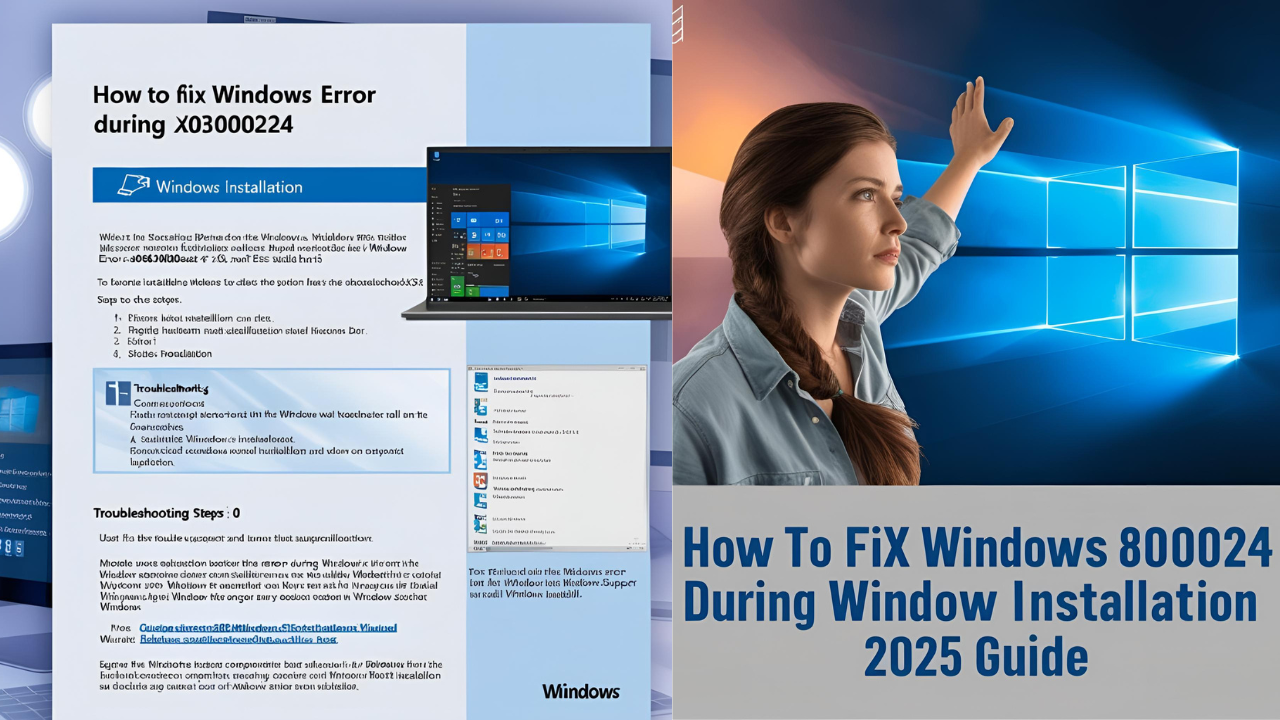 How to Fix “Error 0x80300024” While Installing Windows