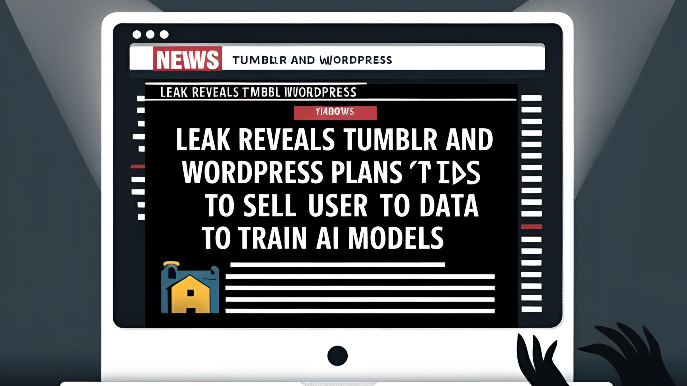 Leak Reveals Tumblr and WordPress Plans to Sell User Data to Train AI models.