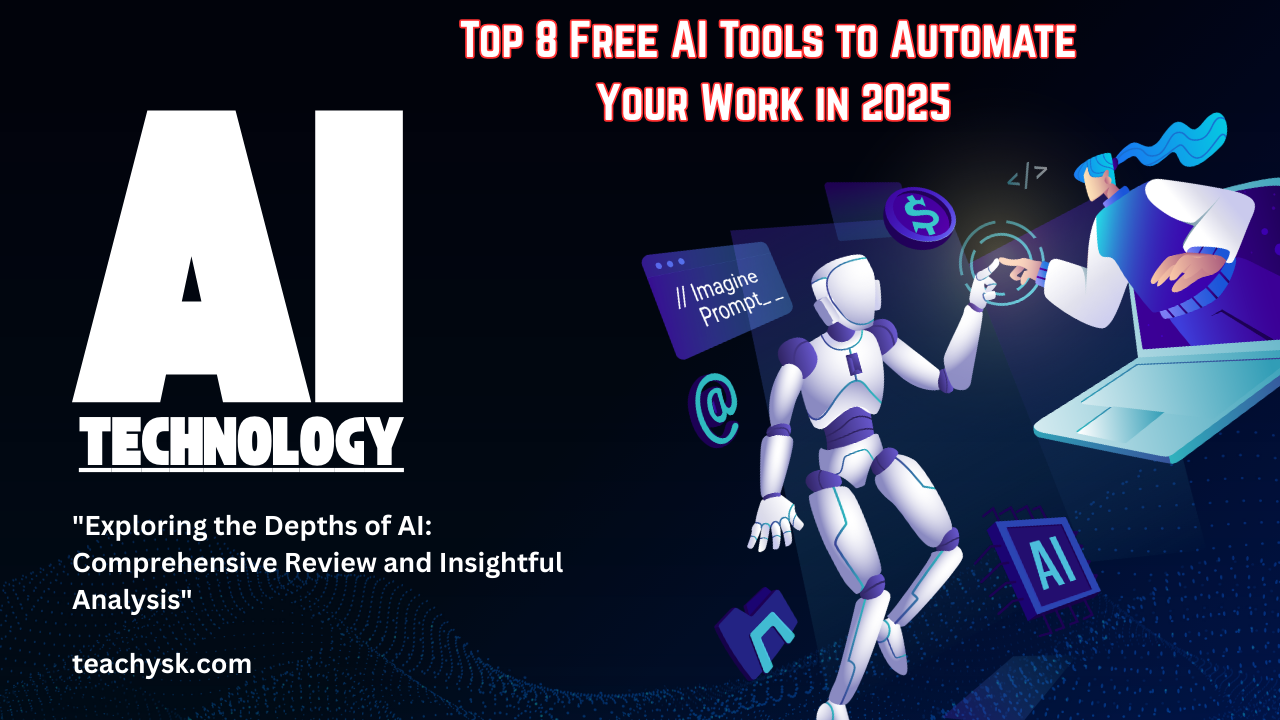 Top 8 Free AI Tools to Automate Your Work in 2025