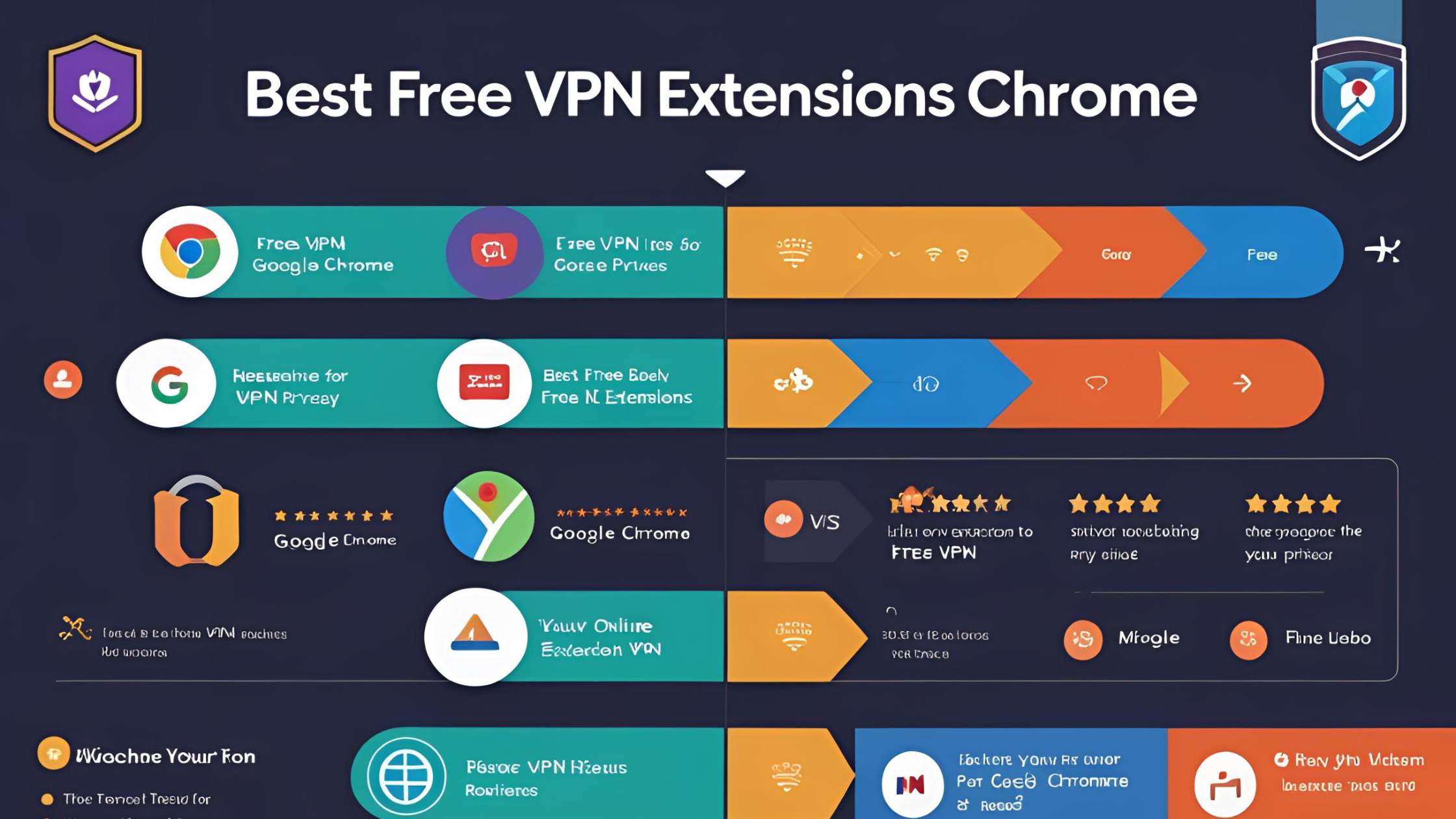 Best free VPN Extensions for Chrome.
